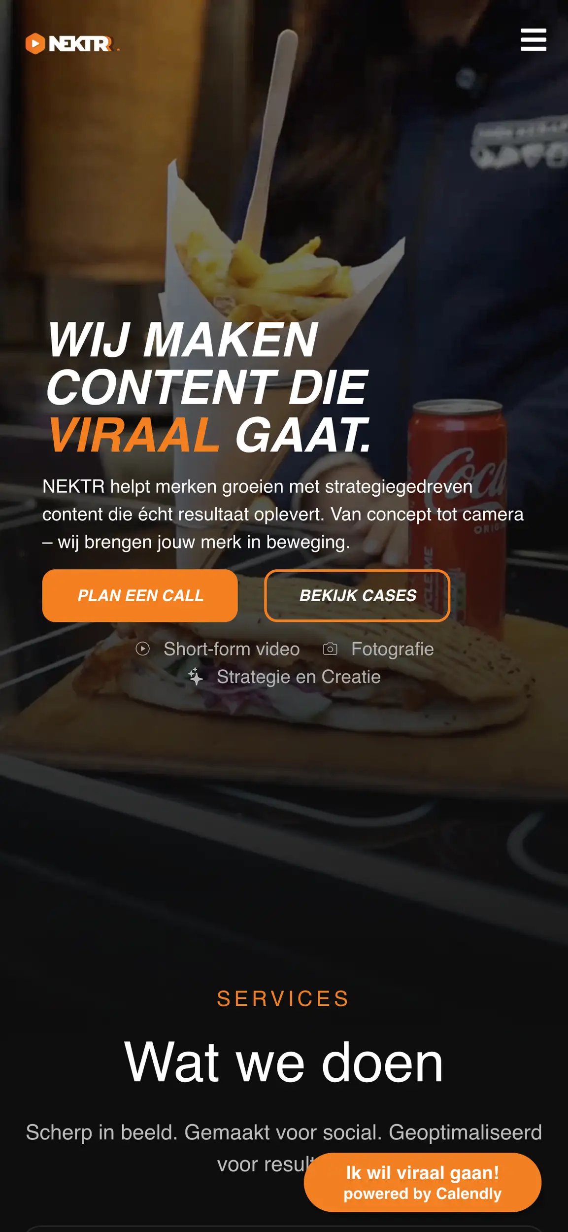 Website laten maken case - mobiel screenshot 3