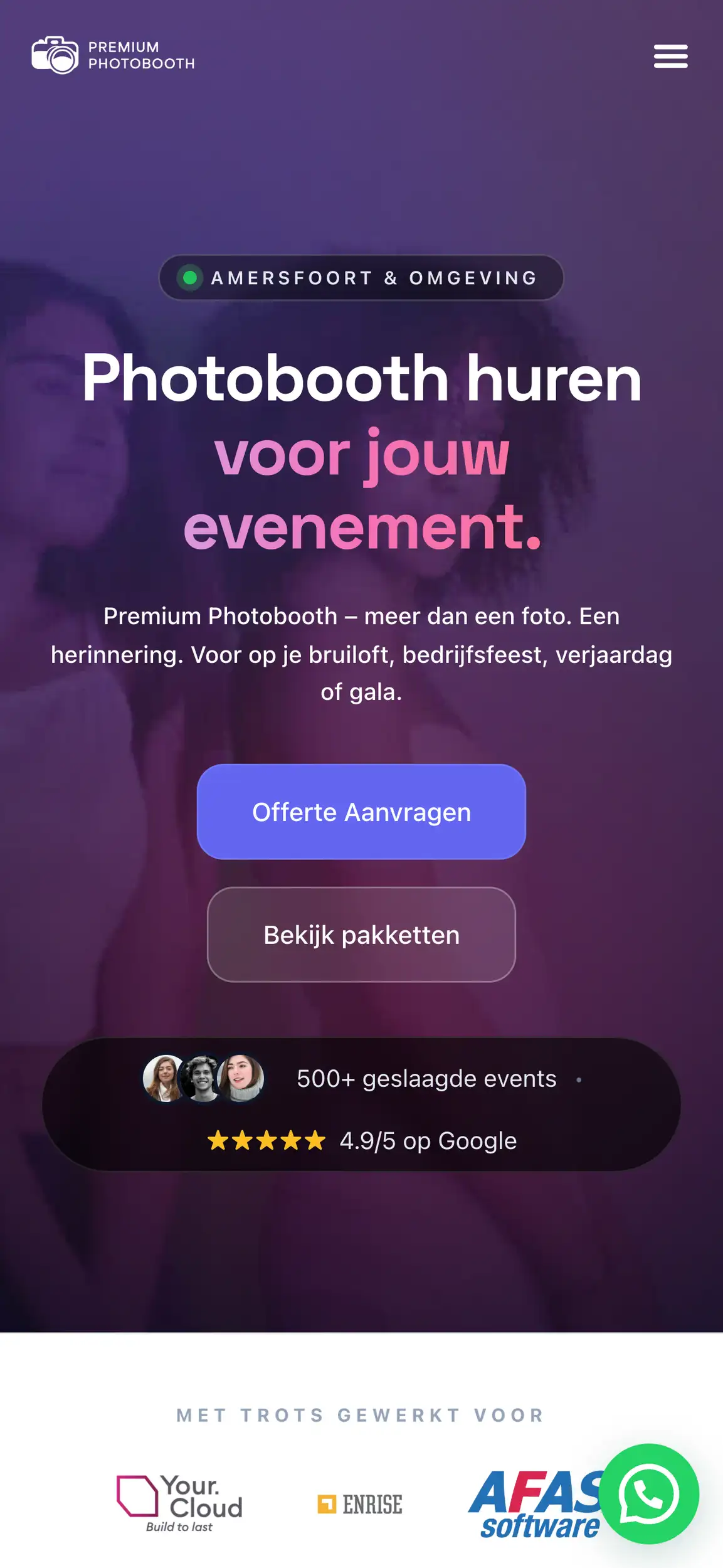 Website laten maken case - mobiel screenshot 2