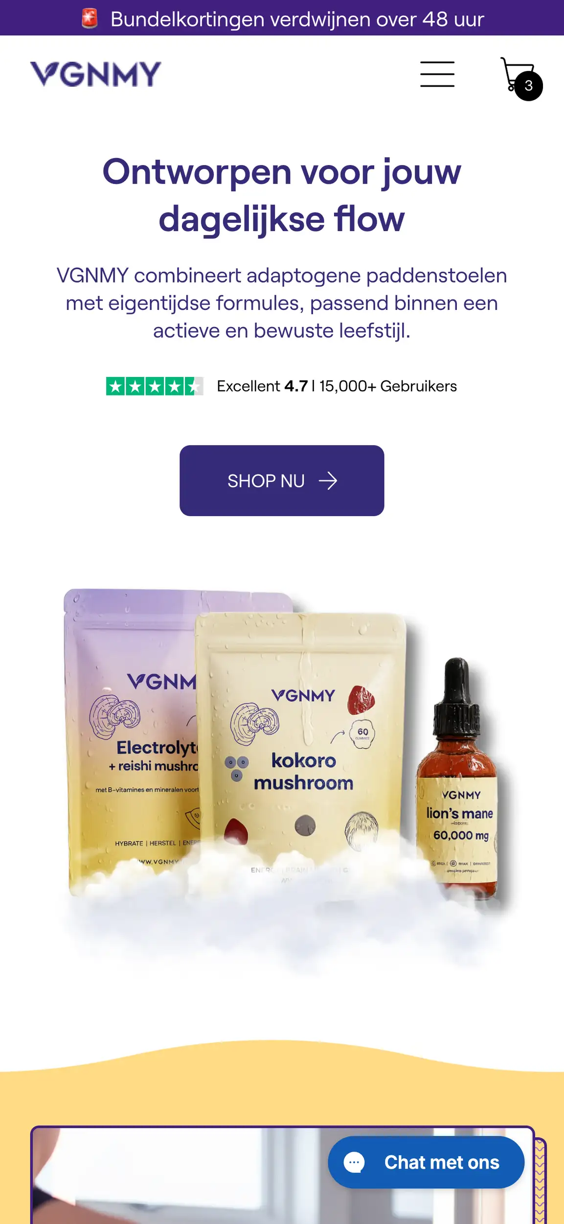 Website laten maken case - mobiel screenshot 2